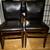 Fully Cushioned 'Set of 2' FOLD-UP CHAIRS Solid Walnut Wood 9 thumbnail