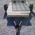 Small 5x5 homemade yard trailer with gate, handy low clearance 2 thumbnail