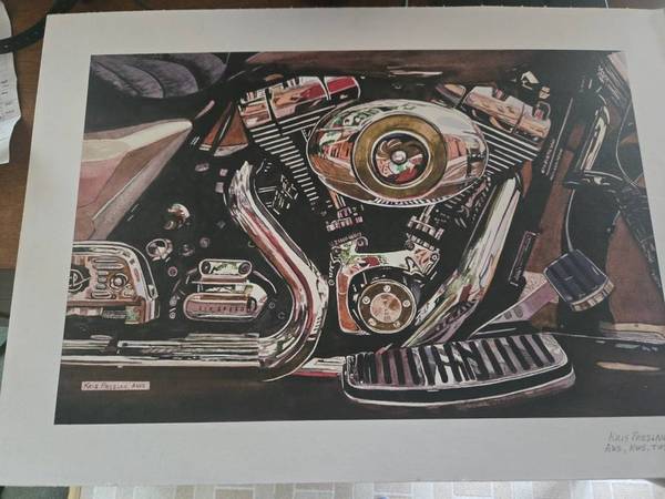 Signed print 1