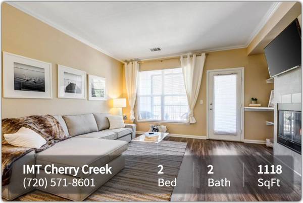 $2,360 / 2br - 1118ft2 - Gorgeous 2 bed / 2 bath! 1118 Sq Ft! Must see! (Denver - Cherry Creek Shopping Center)63844742156291122
