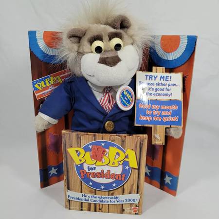 Bubba for President Talking Plush 1