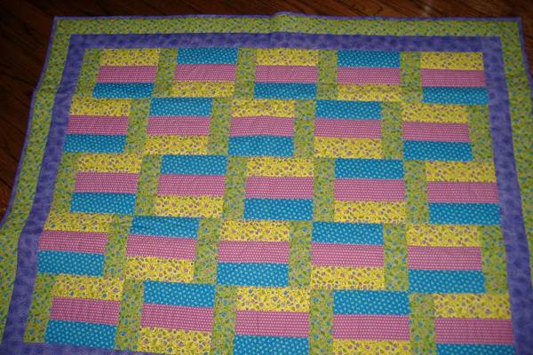 Nap Time Baby Quilt; 37" x 47" - $120 (Holland)63443043153795121