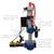 2205Lbs Pneumatic Pressure Punching Machine w/2 Buttons Controller 7 thumbnail
