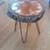 Epoxy Resin Redwood ,"round" Side Table 3 thumbnail