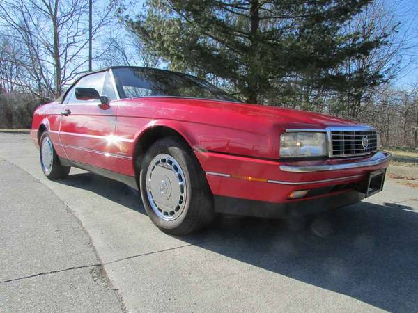 1992 Cadillac Allante LOW MILES Pininfarina Coupe Convertible 4.5L - $12,788 (Purcellville)63616328002435121
