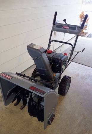Craftsman 24" 2-stage snowblower 1