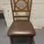 Heavy Brown Leather Wooden Dining Living Room Kitchen Solid Wood Chair 3 thumbnail