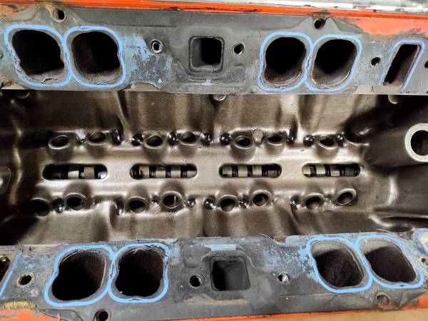 1966 Chevy 396 long block ,rebuildable 1