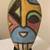 original Raku / Raaquu pottery ceramic sculpture face art 2 thumbnail