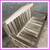 Outdoor Teak Wood Arm Bench 11 thumbnail