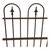 38 Ft of Antique Wrought Iron Hairpin Fencing GA21129 3 thumbnail