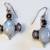 MOONSTONE GARNET AMETHYST Necklace Set SS B/O 3 thumbnail