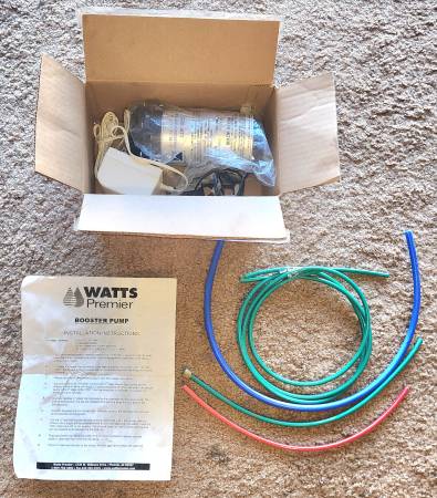 Reverse Osmosis Booster Pump Kit 1