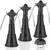 Fly Fans for Tables 3pcs,Outdoor Table Top Fly Fan Height adjustable f 1 thumbnail