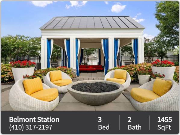 $2,900 / 3br - 1455ft2 - A location to envy! Stunning 3 bed, 2 bath ready for you. (Elkridge)63694410267907121