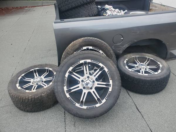 Cooper zeon ltz tires and wheels - $450 (Burien)63436998387587120