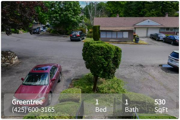 $1,725 / 1br - 530ft2 - ¡Para vistas relajantes al jardín, ven a casa a Greentree Apartments! (Seattle)63786756439939121
