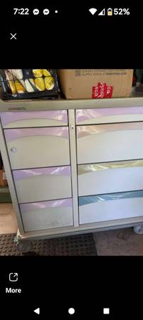 Carrito industrial con caja de herramientas de aluminio, 3 disponibles - $545 (Tracy)63471028215427123