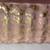 Vintage MCM Hollywood Regency Pink & Gold Lamp - Brass Plate Scrolls 12 thumbnail
