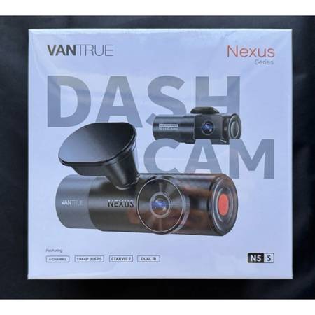 Vantrue N5S 4 Channel 360 Degree Dash Cam Front and Rear Dashcam, STARVIS 2 &CPL 1