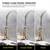 HIOKAY Single Handle Kitchen Sink Faucet with Pull Out faucet 4 thumbnail