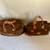 Pair of Luxury Brown Suede Duffle Bags – Classic Heritage Travel Style 4 thumbnail