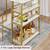 🍽️ Modern "White Marble" Dining Nook Set – Like New – Sturdy Build 4 thumbnail