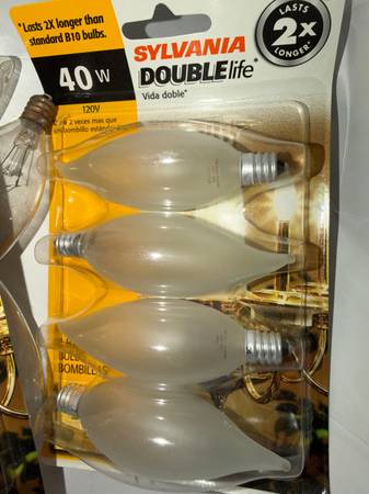 40W Bulbs - 5 packs new 1