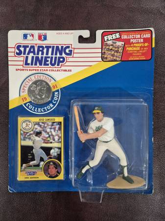 1991 Jose Canseco Starting Lineup 1