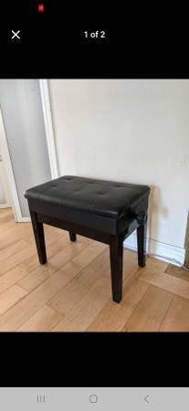 Brand new: piano bench, height adjustable 1