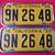 Authentic 1940 Pair of California Car License Plates Original 1 thumbnail