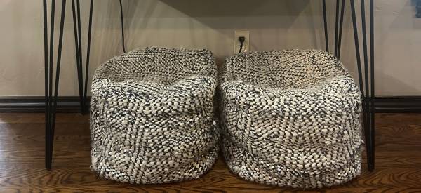 Poufs - Sold as a Set 1