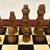 Lovely Complete Wooden Chess/Checkers In a Rosewood Casing 7 thumbnail