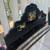 King size oriental black  laquer bed frame 5 thumbnail