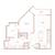 Controlled access building with covered garage parking, 1BD 9 thumbnail