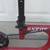 Steerable knee scooter / walker with 2 hand brakes, red.  Bnehs brand. 12 thumbnail