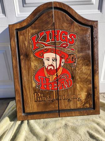 Dart Board in Cabinet - toys & games - by owner - sale - craigslist