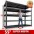 New in Box 55"W x 26"D x 78"H 5-Tier Heavy Duty Metal Storage Shelf 3 thumbnail