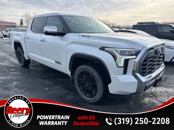Used 2025 Toyota Tundra Hybrid 1794 Edition Wind Chill Pearl 1
