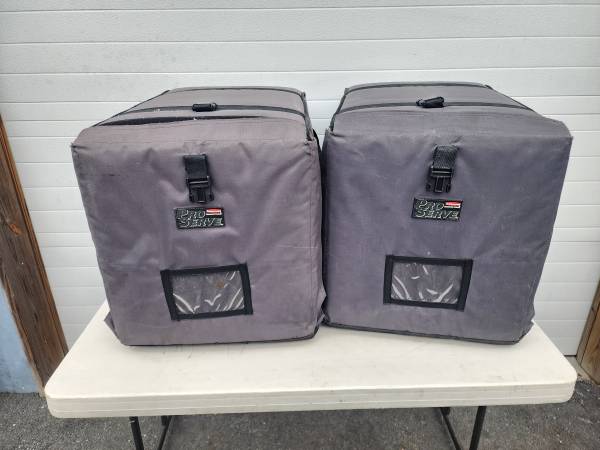 Rubbermaid FG9F1400CGRAY ProServe Insulated End-load Full Pan Carrier 1