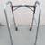 2-Button Folding Walker with Contoured Hand Grips, Wheels & Glide Caps 3 thumbnail
