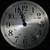 Vintage Indiana Glass Pink Depression Glass Sandwhich Clock 7 thumbnail