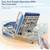 Premium 5 Function Electric Hospital Bed with LINAK Motors, 89"x41" 7 thumbnail