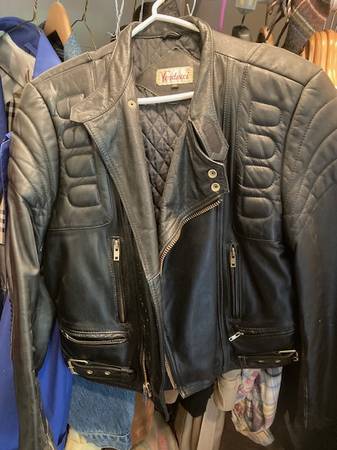 Original Rare Vintage 80s Verducci Jofama Type Motorcycle Punk Leather 1
