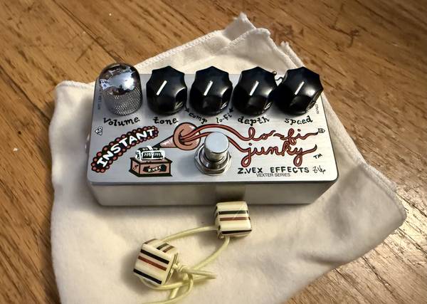 Z.Vex Instant Lo-Fi Junky Hand-Painted Analog Guitar Effects Pedal