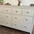 Pristine White IKEA HEMNES Dresser With Glass Top 1 thumbnail