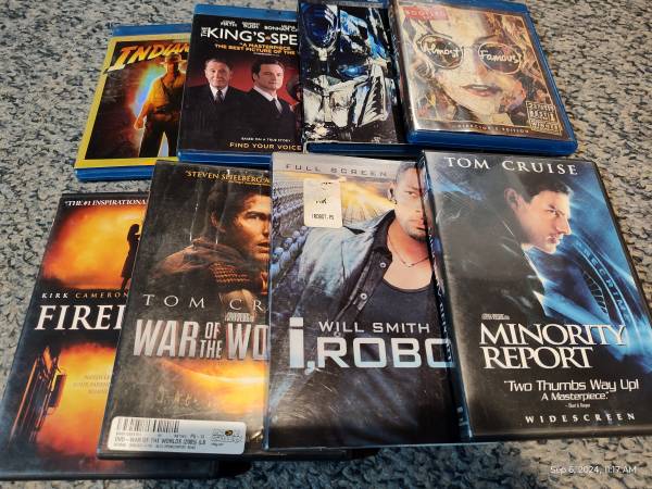 Transformers, War of the Worlds, I-Robot, all 3 for 1