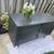 MCM 6 drawers gray/gold dresser/ Tv stand/small credenza 12 thumbnail