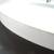 TREND PACIFIC BAUHAUS Modernist Minimalist Stoneware White Salad Plate 12 thumbnail