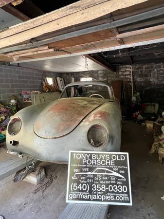Old porsche wanted top $ paid! Rusty no title 911 356 912 1